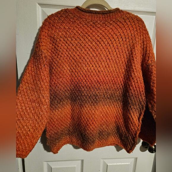 Woman's long sleeve sweater Fall colors size S - Picture 6 of 8